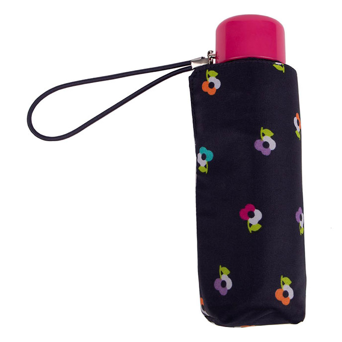 totes® Compact Round French Flowers Print Umbrella (5 Section) Extra Image 3